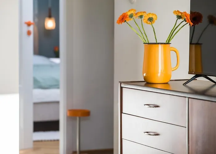 Orange And Towers Apartment